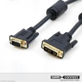 Câble DVI-A vers VGA, 3m, m/m