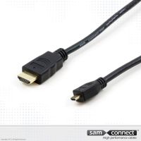 Câble micro HDMI vers HDMI, 3m, m/m