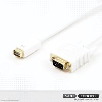 Câble Mini DVI vers VGA, 3m, m/m