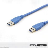 Câble USB A vers USB A 3.0, 3 m, m/m