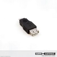 Coupleur USB A vers Micro USB 2.0, f/m